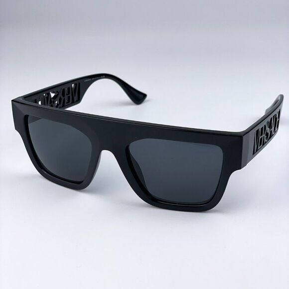 NEW Versace VE4430U GB1/87 Black Dark Grey Frame Logo Square Men Sunglasses - Picture 6 of 13
